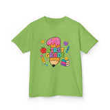 First Grade Kids T‑Shirt — Cute Back to School Pencil & Books Design
