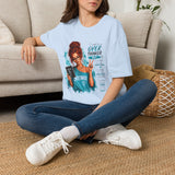 T-Shirt — “I Might Be an Overthinker But…I Overthink so I can Overcome” Red Head Graphic Tee for Overthinkers