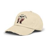 Distressed Cap - Funny Bat Shit Crazy Hat