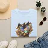 Butterfly Tree T-Shirt — Iridescent Butterfly Magic Graphic Tee - Don't Go Through Life. Grow Through Life