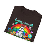Bunny's Favorite Teacher T-Shirt — Colorful Easter Tee for Educators