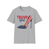 Trump Girl Graphic T-Shirt — Feminine Heels Design