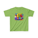 1st Grade Kids T‑Shirt – Colorful Back to School Design