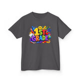 1st Grade Kids T‑Shirt – Colorful Back to School Design