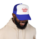 Everything Sucks Trucker Hat — Funny Foam Trucker for Bad Hair Days