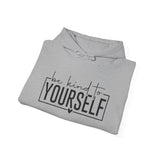 Be Kind to Yourself Hoodie — Inspirational Self-Care Hooded Sweatshirt