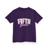 Fifth Grade Kids T-Shirt – Pastel Back-to-School Tee