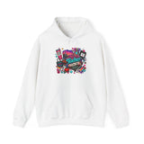 Teacher Life Hoodie — Colorful "Best Teacher Ever" School Supplies Graphic Staten Island