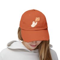 Funny "Va Fan Ghoul" Unisex Distressed Cap