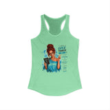 Red Head "Overthinker" Women's Ideal Racerback Tank