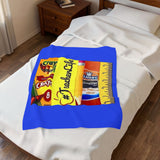 Teacher Life Velveteen Plush Blanket – Back to School Classroom Supplies Design