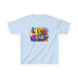 1st Grade Kids T‑Shirt – Colorful Back to School Design