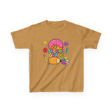 Second Grade Kids T‑Shirt – Cute Donut & School Icons Back-to-School Tee