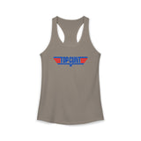 Top Cunt Women's Racerback Tank — Funny Summer Graphic Tank Top