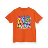 Kids Tee — "Chillin' With My Peeps" Bunny Sunglasses Shirt