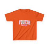 Fourth Grade Kids T-Shirt – Pastel Pink & Green "Fourth Grade" Back-to-School Tee