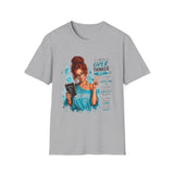 T-Shirt — “I Might Be an Overthinker But…I Overthink so I can Overcome” Red Head Graphic Tee for Overthinkers