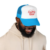 Everything Sucks Trucker Hat — Funny Foam Trucker for Bad Hair Days