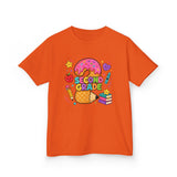 Second Grade Kids T‑Shirt – Cute Donut & School Icons Back-to-School Tee