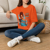 T-Shirt — “I Might Be an Overthinker But…I Overthink so I can Overcome” Red Head Graphic Tee for Overthinkers