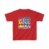Kids Tee — "Chillin' With My Peeps" Bunny Sunglasses Shirt