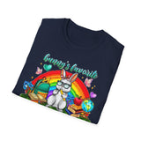 Bunny's Favorite Teacher T-Shirt — Colorful Easter Tee for Educators