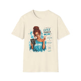 T-Shirt — “I Might Be an Overthinker But…I Overthink so I can Overcome” Red Head Graphic Tee for Overthinkers