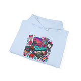 Teacher Life Hoodie — Colorful "Best Teacher Ever" School Supplies Graphic Staten Island