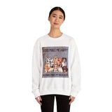 Dogs Make Me Happy Crewneck Sweatshirt