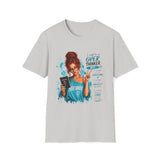 T-Shirt — “I Might Be an Overthinker But…I Overthink so I can Overcome” Red Head Graphic Tee for Overthinkers