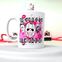 Mean Girls Horror Inspired 15 Ounce Ceramic Mugs