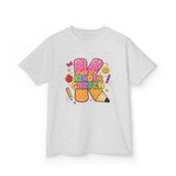 Kids T-Shirt - 'My Kindergarten' Colorful School Icons Back-to-School Tee