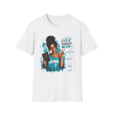 Overthinker Graphic T-Shirt — "I Might Be An Overthinker But..." Brunette Inspirational Tee