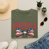 4th of July Cherries T-Shirt — America Patriotic Cherry Graphic Tee