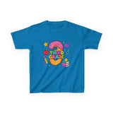 Third Grade Kids T‑Shirt — Cute Donut & School Icons Back-to-School Tee