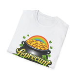 Funny Irish "Inappropriate Leprecunt" T-Shirt — Pot of Gold St. Patrick's Tee