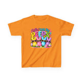 Kids Tee — "Chillin' With My Peeps" Bunny Sunglasses Shirt