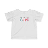 Daddy's Girl Infant Tee — Cute Pastel Baby Shirt for New Dads, Baby Shower Gift