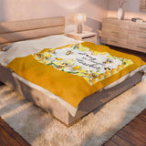 Thank You for Bee-ing an Amazing Teacher Velveteen Plush Blanket