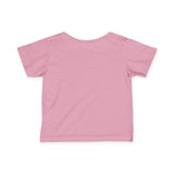 Infant Tee — "Charge It to Daddy" Cute Baby Shirt with Leopard Accent