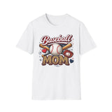 Baseball Mom T-Shirt — Cool Animal Print Design