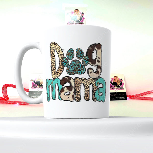 Dog Mama 15 Ounce Coffee Mug