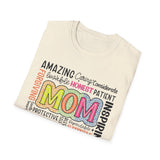 Mom Admiration T-Shirt — 'Mom' Tribute Tee for Mother's Day & Everyday