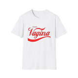 T‑Shirt — "I Enjoy Vagina" Bold Script Graphic Tee
