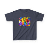 1st Grade Kids T‑Shirt – Colorful Back to School Design