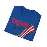 Trump Girl Graphic T-Shirt — Feminine Heels Design