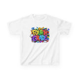 Fourth Grade Kids T‑Shirt — Colorful Back-to-School Tee