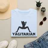 Vagitarian Funny T-Shirt — Hilarious Novelty Tee