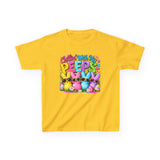 Kids Tee — "Chillin' With My Peeps" Bunny Sunglasses Shirt