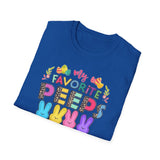Mommy Shirt — "My Favorite Peeps Call Me Mommy" Easter Animal Print Tee